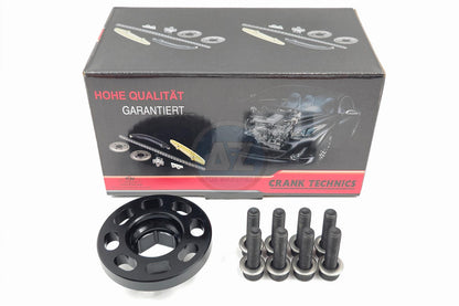 FITS BMW N55 S55 UPGRADED PERFORMANCE 4 PINNED CRANKHUB CAPTURE PLATE KIT