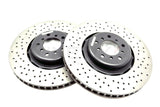 FOR BMW M2 F87 M3 F80 M4 F82 F83 TWO-PIECE FRONT BRAKE DISCS PAIR 380mm