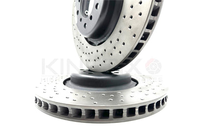 FOR BMW M2 F87 M3 F80 M4 F82 F83 TWO-PIECE FRONT BRAKE DISCS PAIR 380mm
