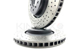 FOR BMW M2 F87 M3 F80 M4 F82 F83 TWO-PIECE FRONT BRAKE DISCS PAIR 380mm
