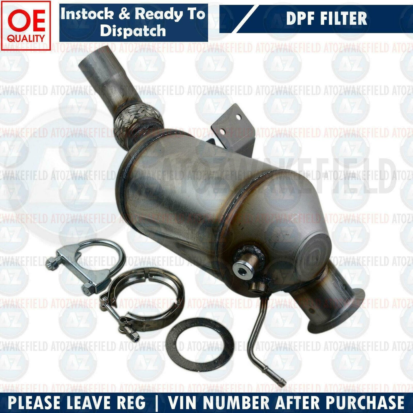 FOR BMW 3 SERIES 318d 320d 05-12 DIESEL PARTICULATE FILTER DPF 18307798307 EUR 4