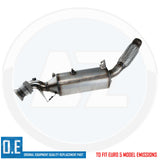 FIT MERCEDES SPRINTER DPF SOOT DIESEL PARTICULATE FILTER CATALYTIC CONVERTER EU5