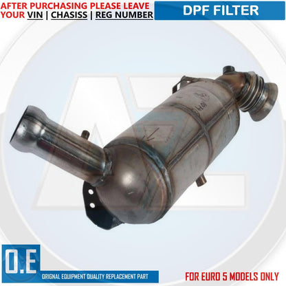 MERCEDES C220 C250 CLS220 CLS250 E220 E250 CDI DIESEL PARTICULATE FILTER DPF FILTER *WILL ONLY FIT EURO 5 EMISSION MODELS*