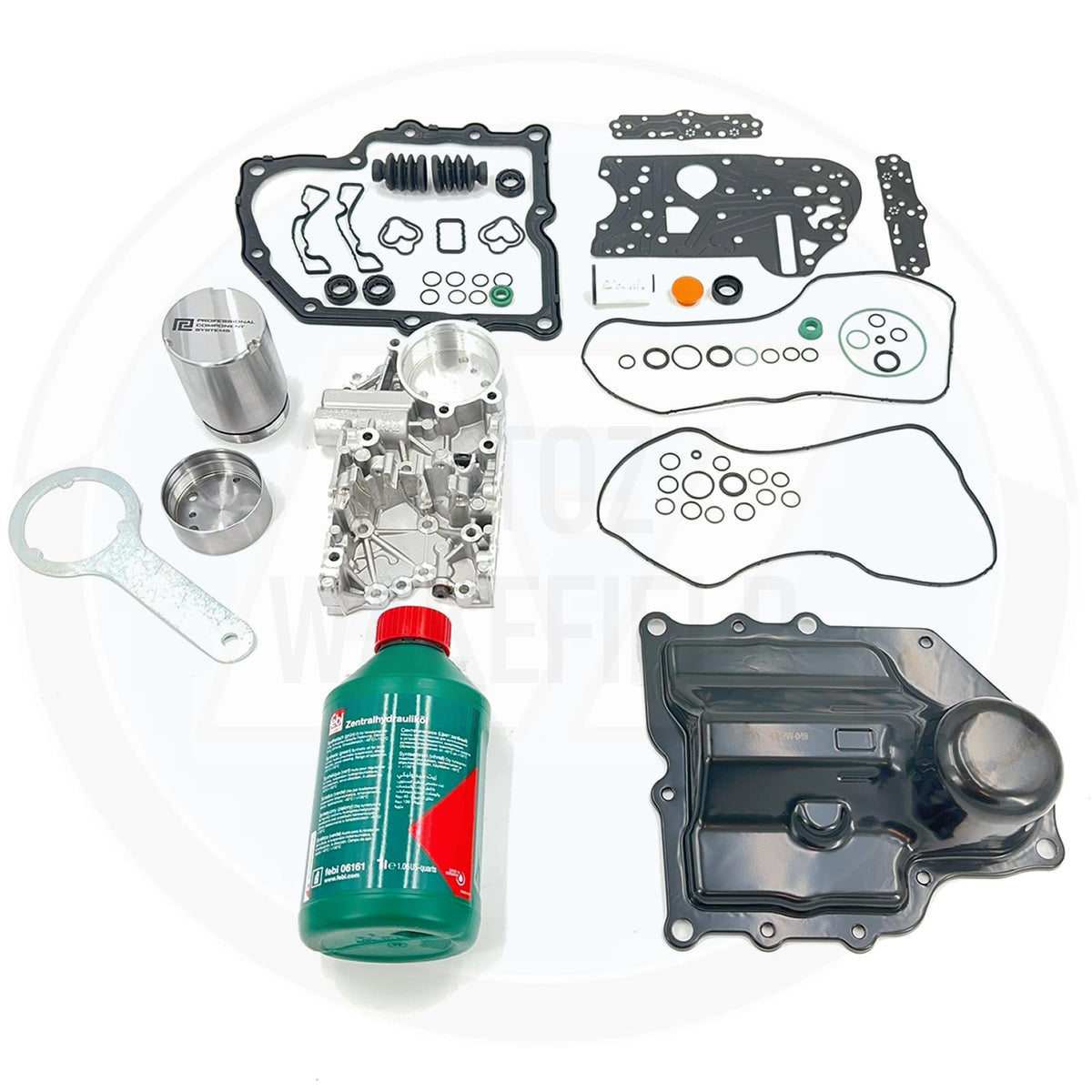 FOR VW GOLF MK5 MK6 MK7 DQ200 7 SPEED DSG ACCUMULATOR REPAIR KIT GASKETS PAN