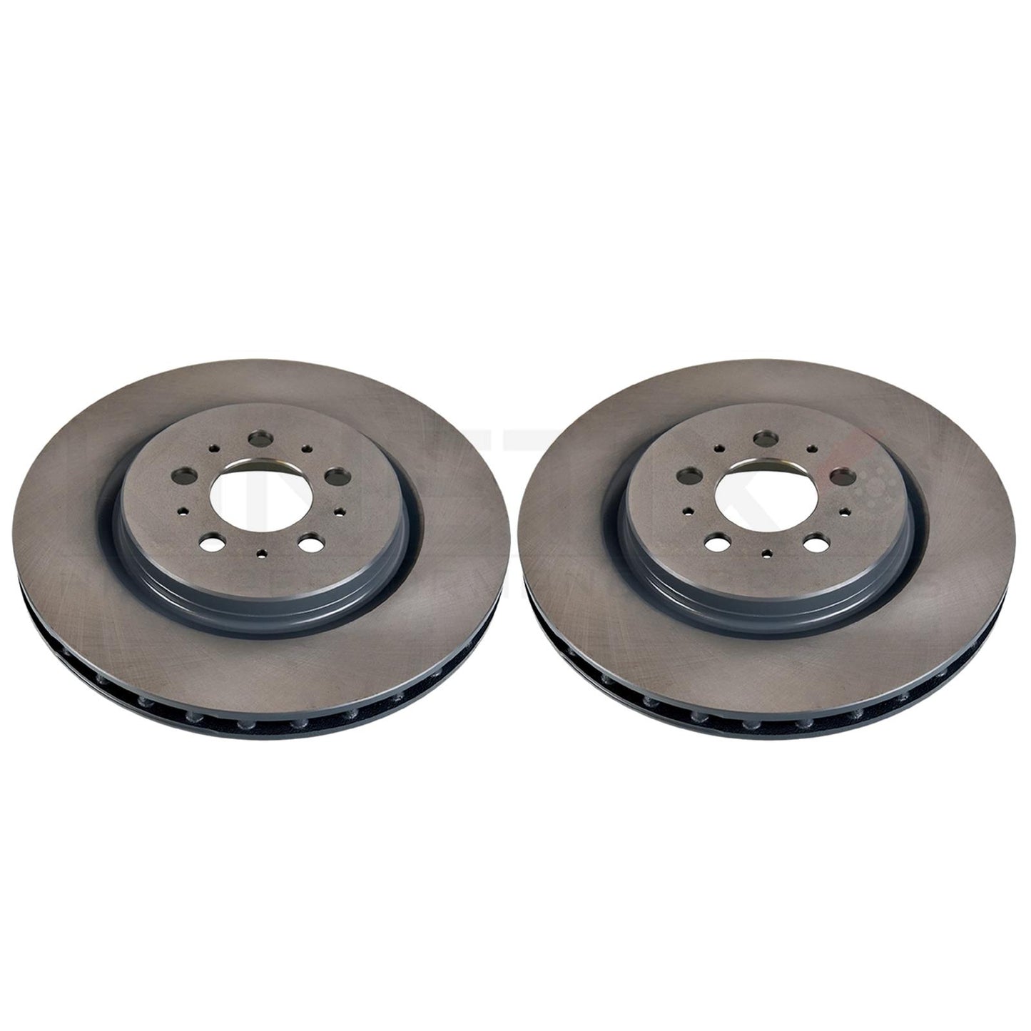 FITS VOLVO V70 R 2.5 T 03-07 HIGH CARBON COATED REAR BRAKE DISCS PAIR 330mm