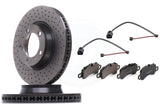 FOR PORSCHE 911 (992,996,997) TARGA FRONT BRAKE DISCS PADS & WEAR SENSORS 330mm