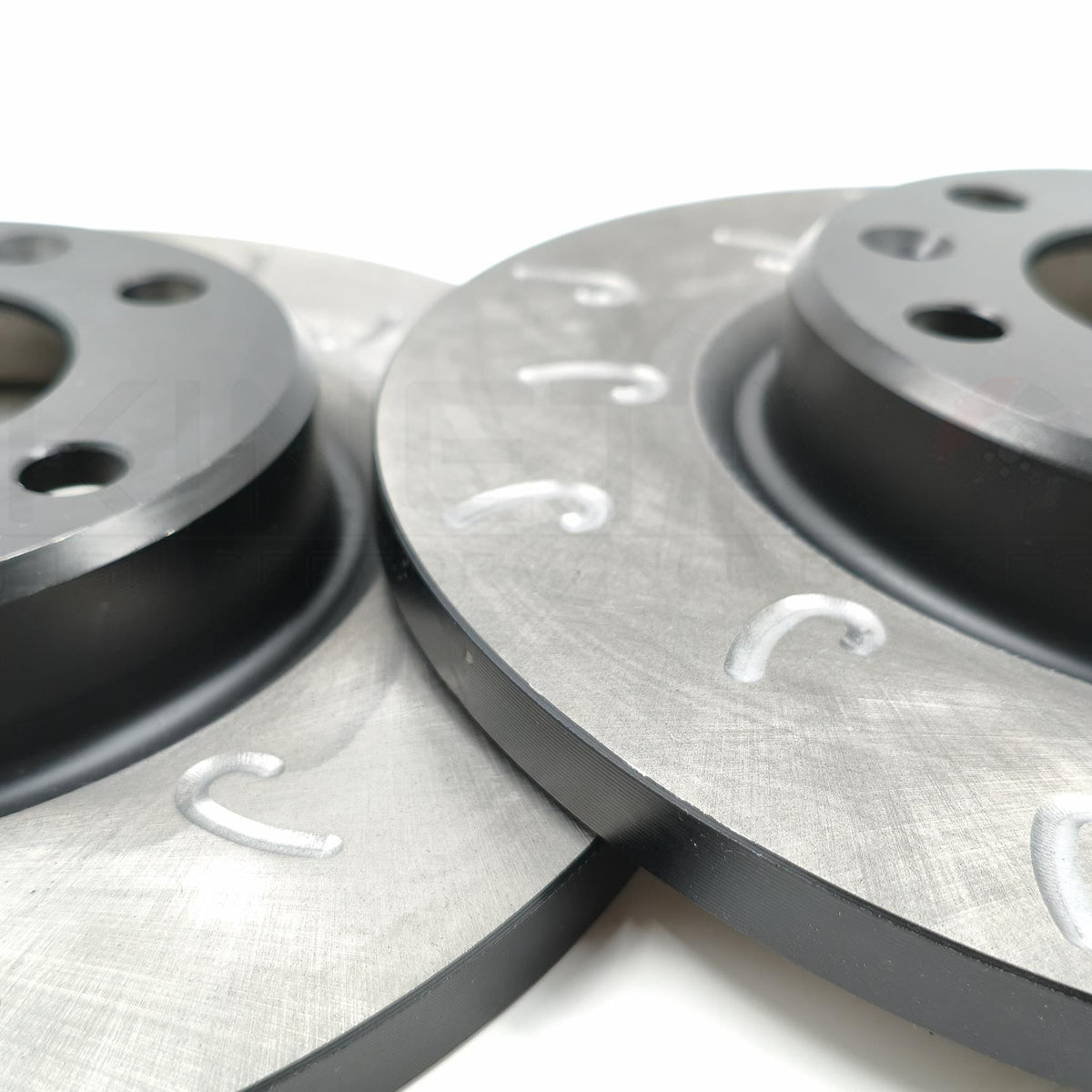 FOR PEUGEOT 308 GTI 1.6 GTi 250/270 J GROOVED REAR BRAKE DISCS PADS 268mm X 12mm