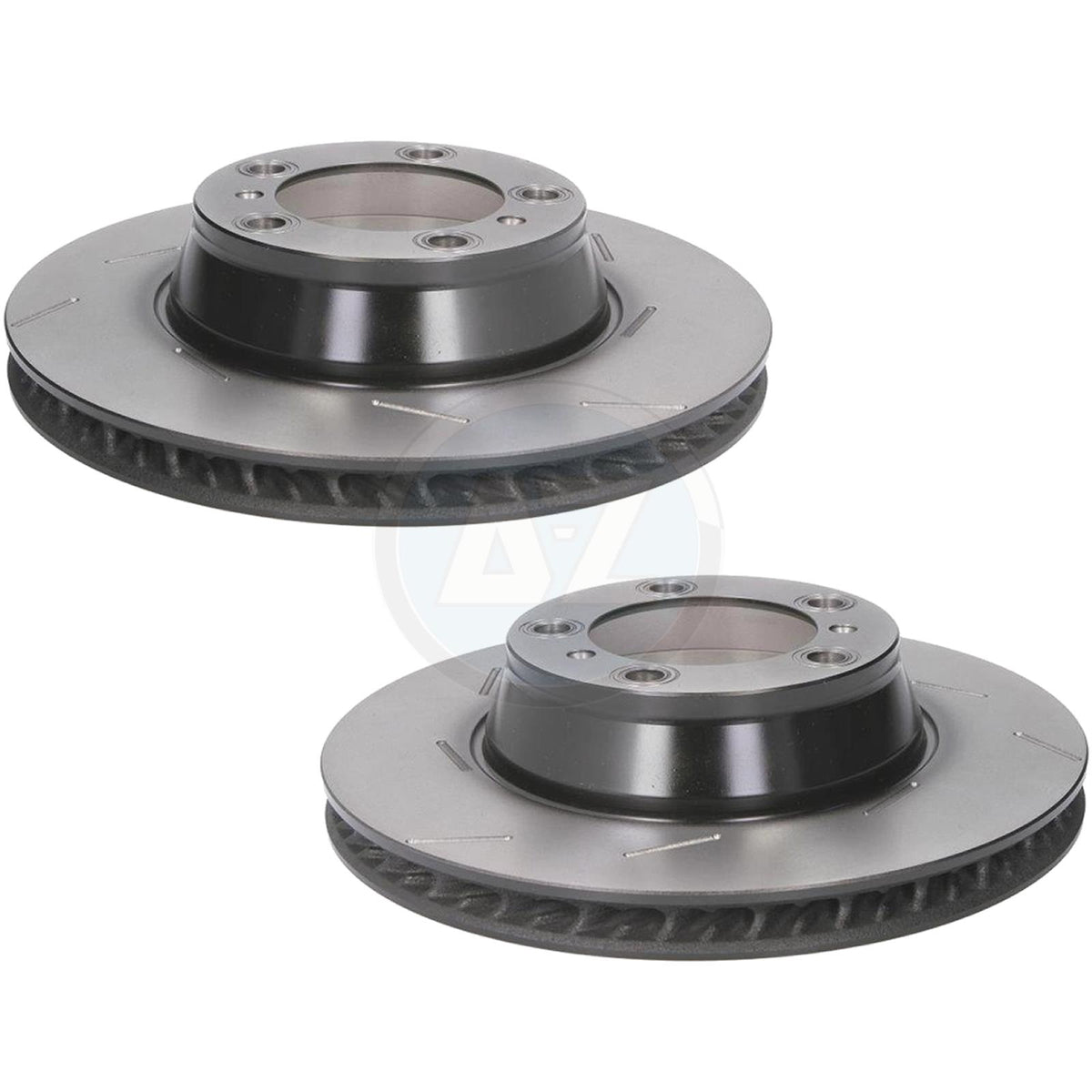 FOR PORSCHE PANAMERA 3.0 4S 970 REAR BRAKE DISCS PAIR 330mm