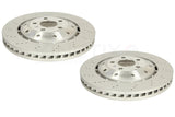 FOR AUDI R8 2007- FRONT REAR BRAKE DISCS PADS PARKING BRAKE SHOES 365mm 356mm