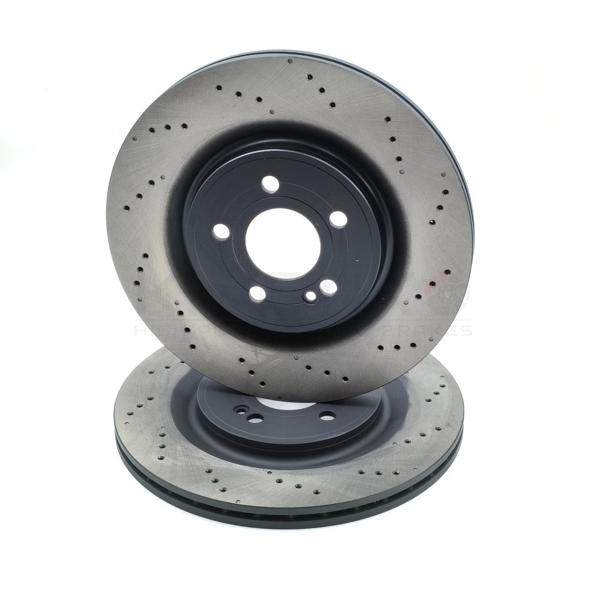 FOR MERCEDES CLA35 CLA45 CLA45 S AMG DRILLED REAR BRAKE DISCS PADS 330mm X 22mm