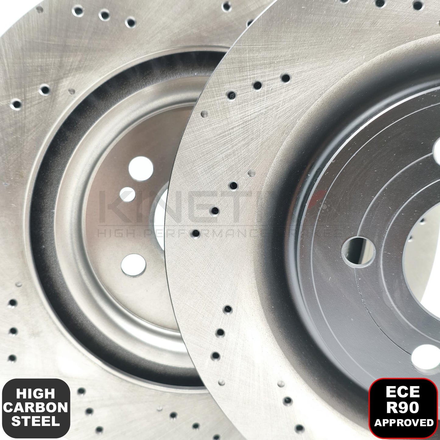 FOR MERCEDES A35 AMG 2018- DRILLED FRONT REAR BRAKE DISCS 350mm 330mm FR/RR