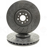 FOR BMW X3M F97 X4M F98 FRONT LEFT RIGHT BRAKE DISCS BREMBO PADS WIRE 395mm