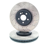 FOR MERCEDES CLA35 GLA35 GLB35 AMG 2019- FRONT REAR BRAKE DISCS 350mm 330mm