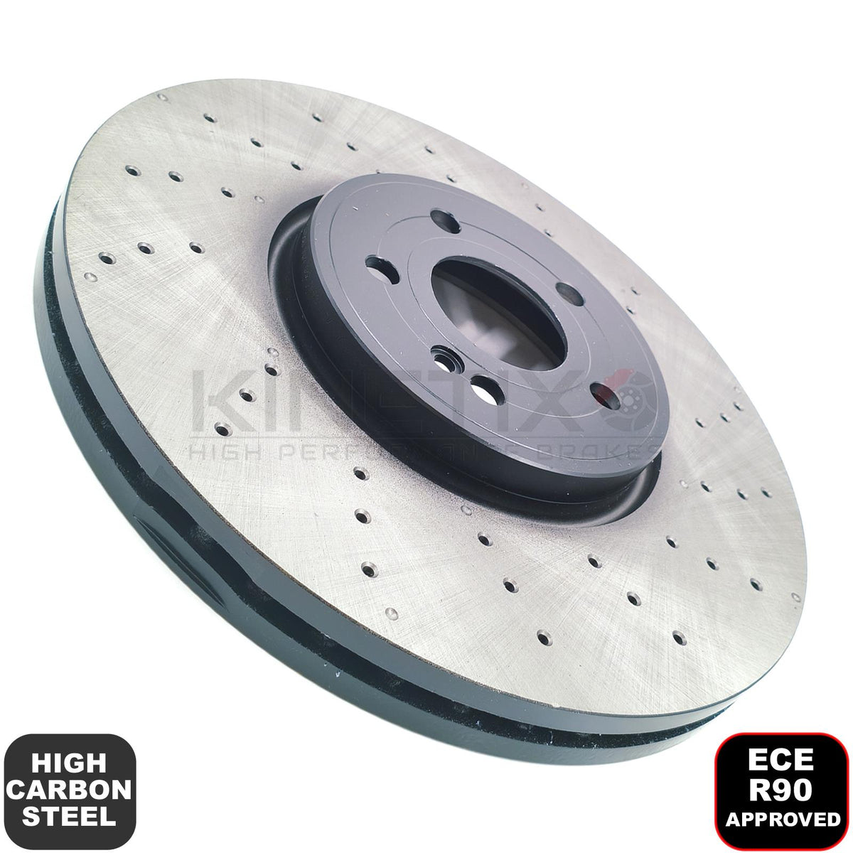 FOR MERCEDES A35 AMG 2018- HIGH CARBON FRONT BRAKE DISCS PAIR 350mm X 32mm
