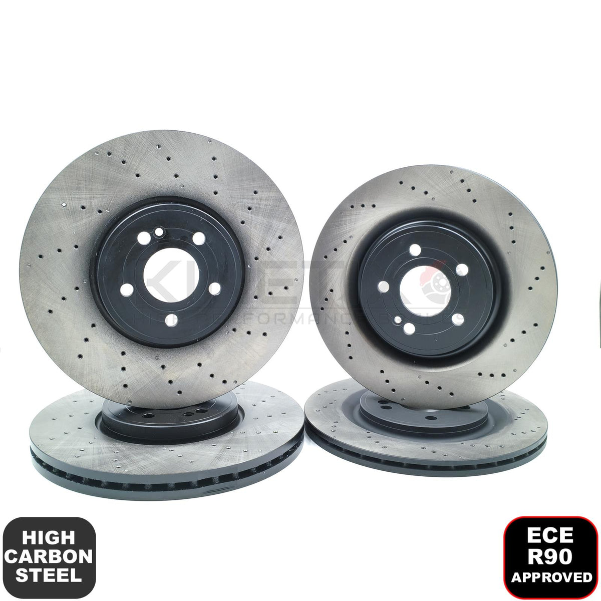 FOR MERCEDES CLA35 GLA35 GLB35 AMG 2019- FRONT REAR BRAKE DISCS PADS 350mm 330mm