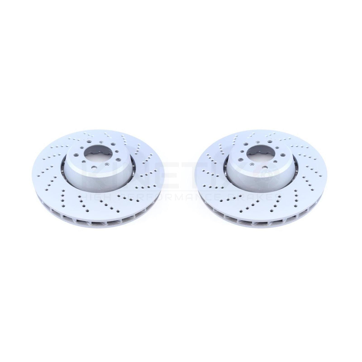 FOR BMW M5 E60 E61 M6 E63 E64 REAR LEFT RIGHT BRAKE DISCS BREMBO PADS 370mm