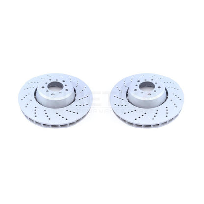 FOR BMW M5 E60 E61 M6 E63 E64 REAR LEFT RIGHT BRAKE DISCS BREMBO PADS 370mm