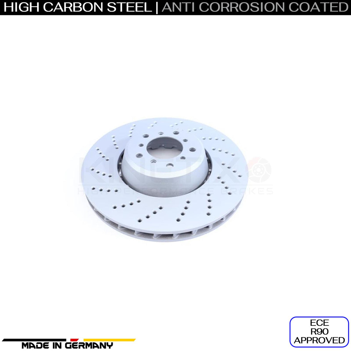 FOR BMW M5 E60 E61 M6 E63 E64 REAR LEFT RIGHT BRAKE DISCS BREMBO PADS 370mm