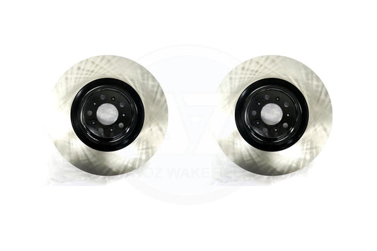 FOR BENTLEY CONTINENTAL 6.0 GT 2003- FRONT HIGH CARBON BRAKE DISCS PAIR 405mm