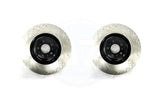 FOR BENTLEY CONTINENTAL 6.0 GT 2003- FRONT HIGH CARBON BRAKE DISCS PAIR 405mm