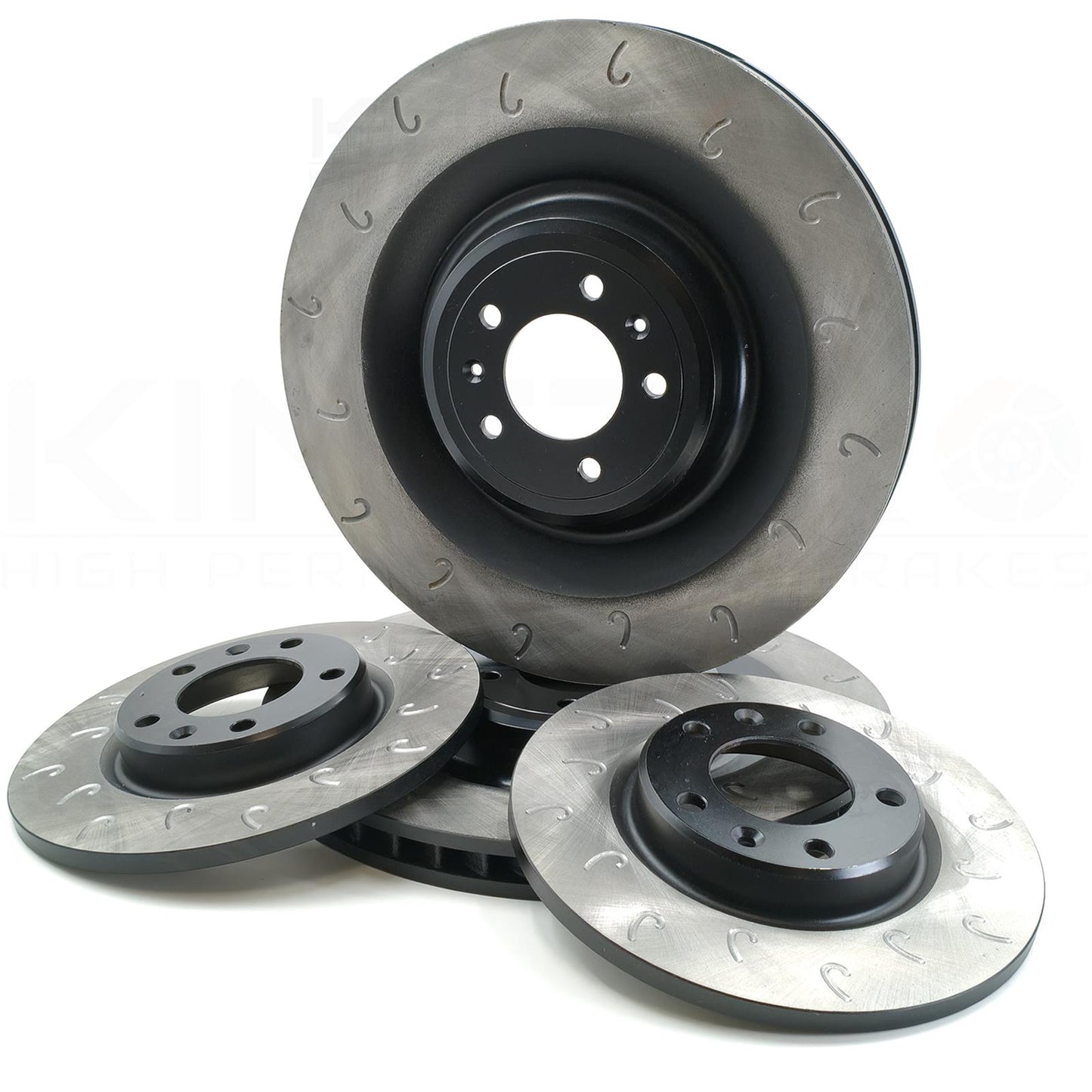 FITS PEUGEOT 308 GTI 1.6 GTi 250/270 J GROOVED FRONT REAR BRAKE DISCS PADS