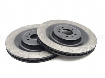 FITS PEUGEOT 308 GTI 1.6 GTi 250/270 J GROOVED FRONT BRAKE DISCS 380mm X 32mm