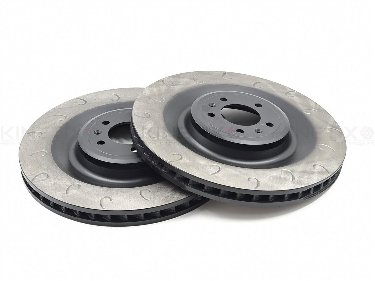 FOR PEUGEOT 308 GTI 1.6 GTi 250/270 J GROOVED FRONT REAR BRAKE DISCS 380mm 268mm