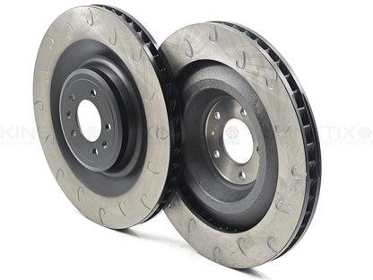 FITS PEUGEOT 308 GTI 1.6 GTi 250/270 J GROOVED FRONT BRAKE DISCS 380mm X 32mm