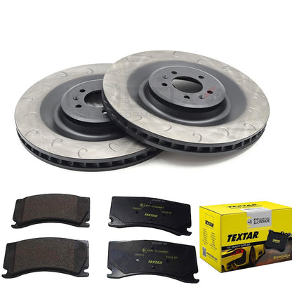 FITS PEUGEOT 308 GTI 1.6 GTi 250/270 J GROOVED FRONT REAR BRAKE DISCS PADS
