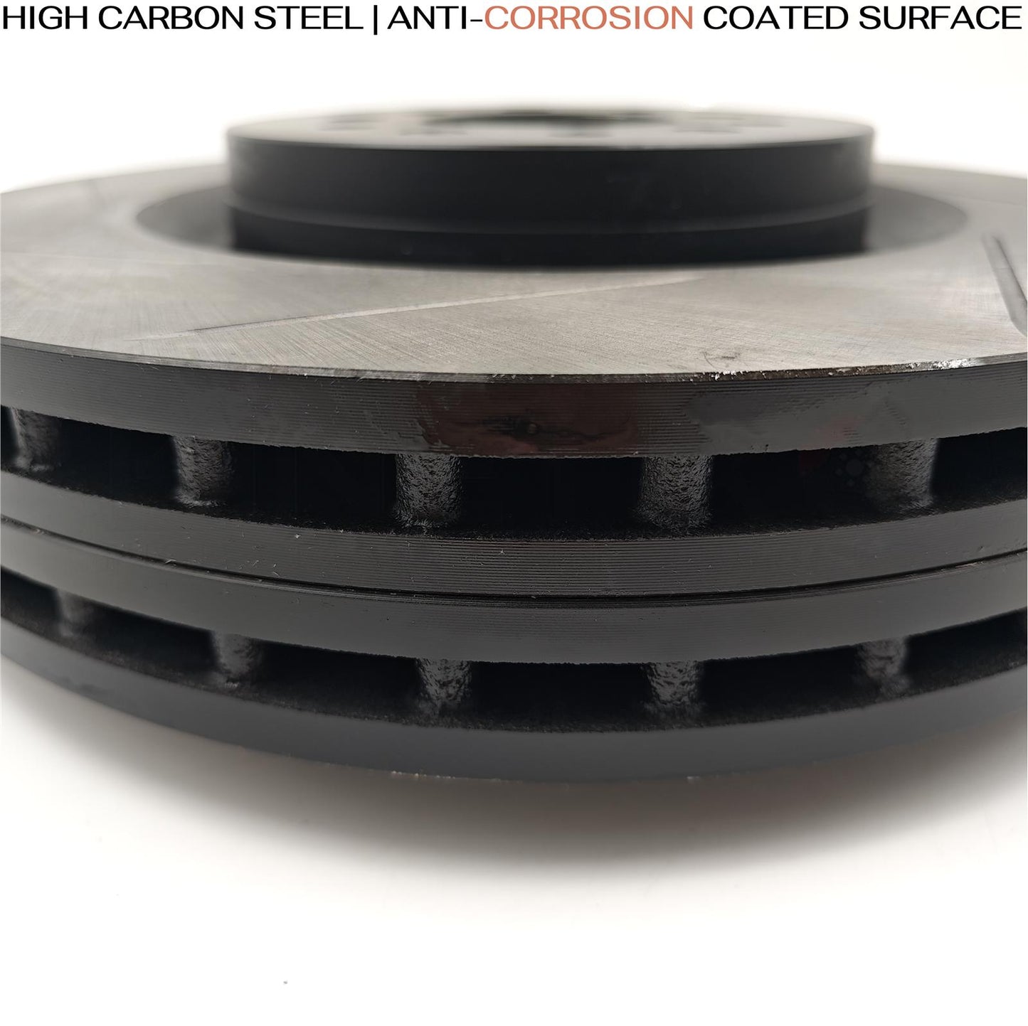 FOR ASTON MARTIN DB9 VANTAGE VOLANTE FRONT GROOVED BRAKE DISCS PADS SET 355mm