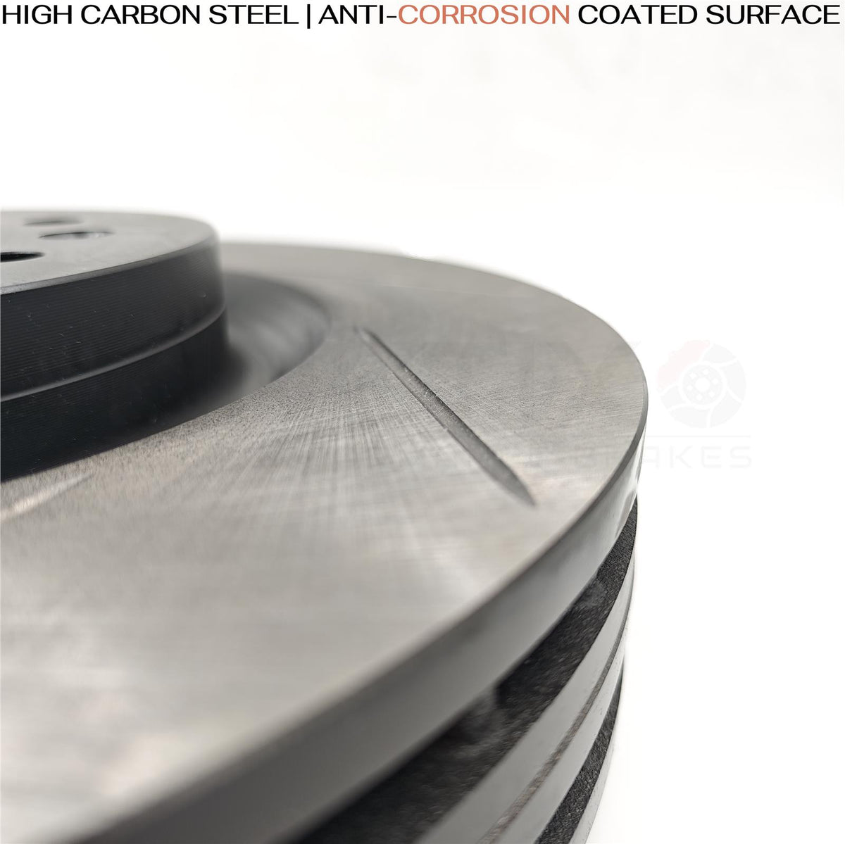 FOR ASTON MARTIN VANTAGE VOLANTE DB9 FRONT GROOVED BRAKE DISCS SET 355mm x2