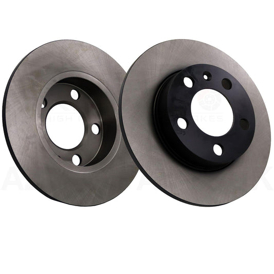 FOR MG GS 1.5 (2016-) SOLID REAR BRAKE DISCS PAIR 281mm 12mm 10174828 OEQ+
