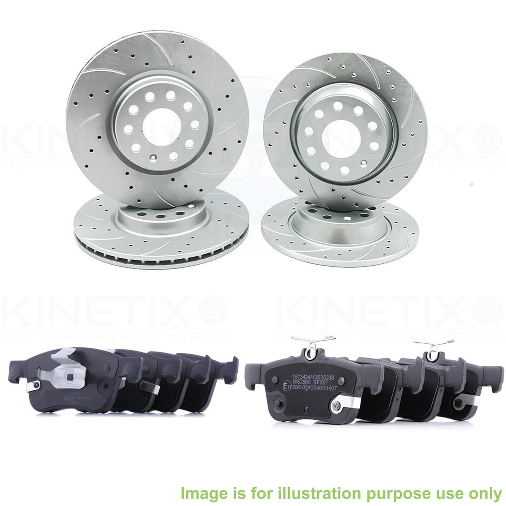 FOR FORD FOCUS 1.0 ECOBOOST 1.5 ECOBLUE PERFORMANCE FRONT REAR BRAKE DISCS PADS