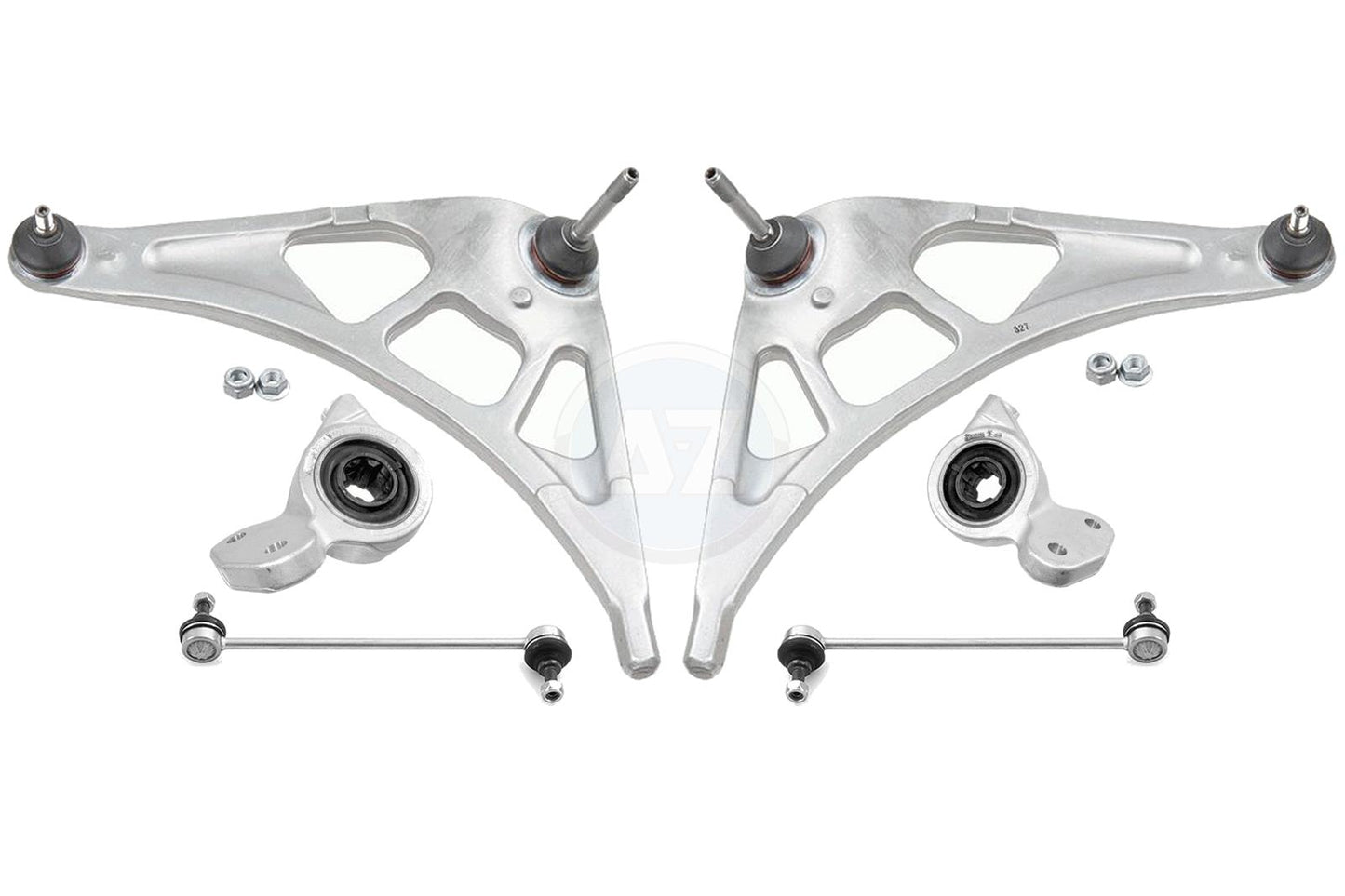 FOR BMW M3 E46 FRONT SUSPENSION WISHBONE CONTROL ARMS BUSHES DROP LINKS LH/RH