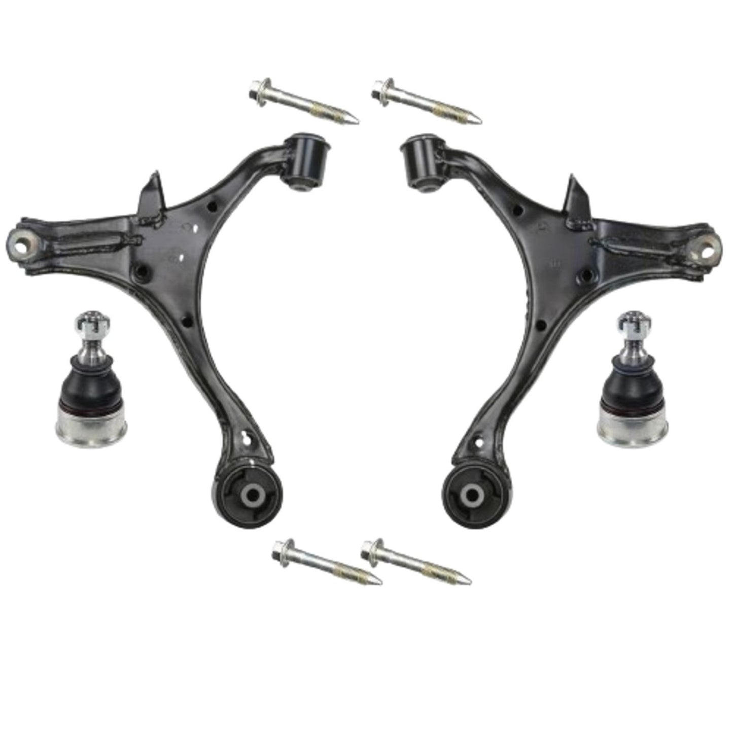 FOR HONDA CIVIC EP3 TYPE R FRONT LOWER SUSPENSION WISHBONES ARMS BALL JOINTS KIT