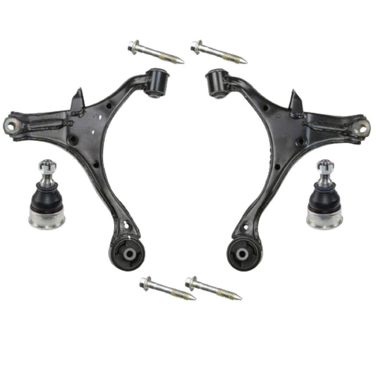 FOR HONDA CIVIC EP3 TYPE R FRONT LOWER SUSPENSION WISHBONES ARMS BALL JOINTS KIT