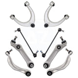FOR BMW 730 730D 730I 730LI FRONT UPPER LOWER SUSPENSION WISHBONES ARMS LINKS 8