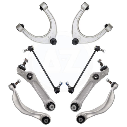 FOR BMW 740 740D 740I 740LI FRONT UPPER LOWER SUSPENSION WISHBONES ARMS LINKS