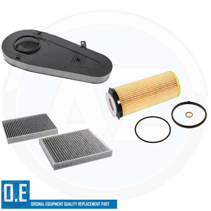 SERVICE KIT FOR BMW 525d 530d 535d F07 F10 F11 OIL AIR DIESEL CABIN FILTER