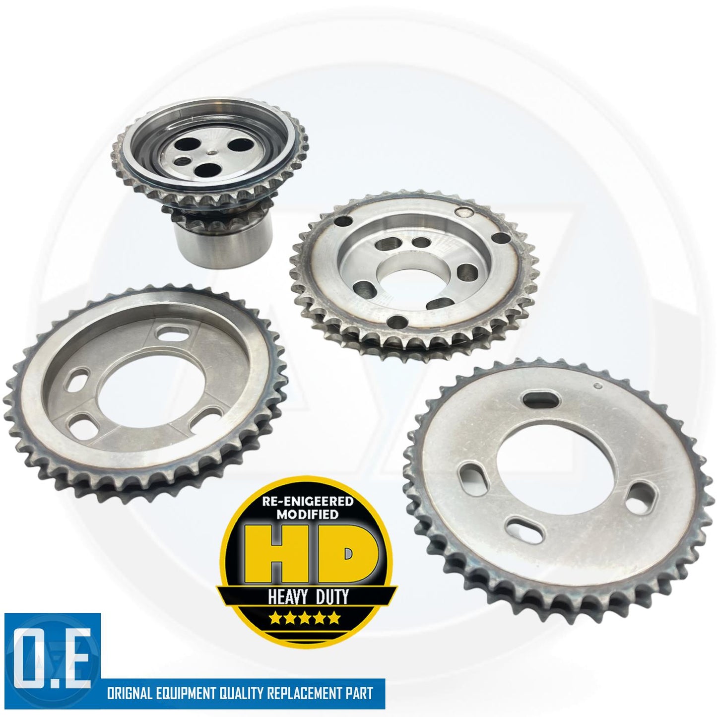 FOR LDV CONVOY 2.4 D MODIFIED HEAVY DUTY DUPLEX TIMING CHAIN KIT BRAND NEW
