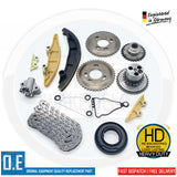 FOR FORD RANGER TRANSIT 3.2 TDCi TIMING CHAIN KIT SPROCKETS CHAIN GUIDES KIT