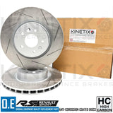 FITS RENAULT MEGANE SPORT MK3 RS 265 RS 275 FRONT REAR BRAKE DISCS BREMBO PADS