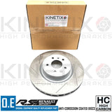 MEGANE MK3 SPORT RS250 RS265 RS275 TROPHY RS FRONT PERFORMANCE BRAKE DISCS 340mm