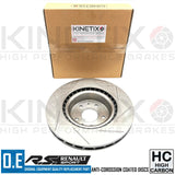 FOR MEGANE MK3 SPORT RS250 RS265 RS275 TROPHY FRONT GROOVED BRAKE DISCS 340mm
