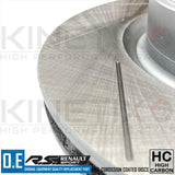 MEGANE MK3 SPORT RS250 RS265 RS275 TROPHY RS FRONT PERFORMANCE BRAKE DISCS 340mm