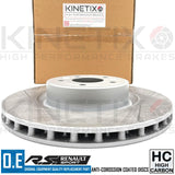 MEGANE MK3 SPORT RS250 RS265 RS275 TROPHY RS FRONT PERFORMANCE BRAKE DISCS 340mm
