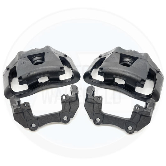 FITS FORD FOCUS 2.5 ST MK2 FRONT LEFT RIGHT BRAKE CALIPER CARRIER SLIDERS BLACK