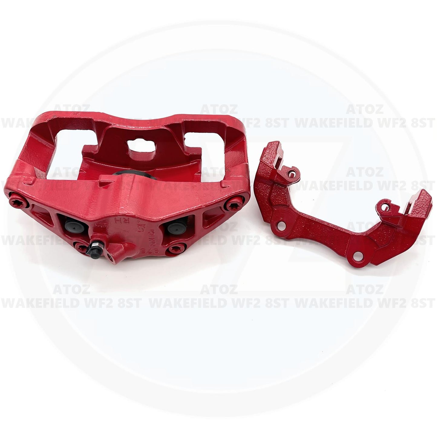 FITS FORD FOCUS 2.5 ST MK2 FRONT LEFT RIGHT BRAKE CALIPER CARRIER SLIDERS RED