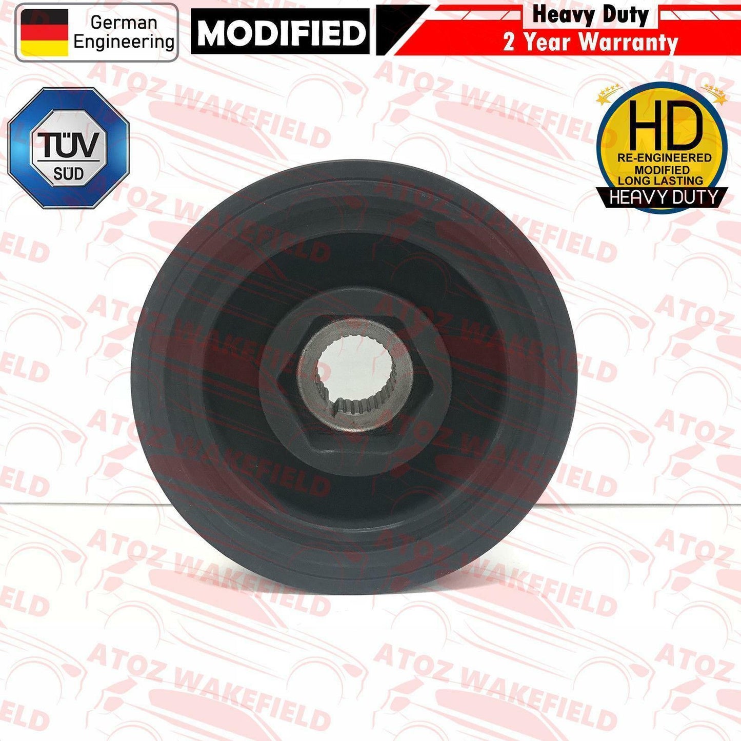 FOR ACCORD CIVIC CRV FRV 2.2 CDTi DIESEL ALTERNATOR CRANK SHAFT PULLEY BELT