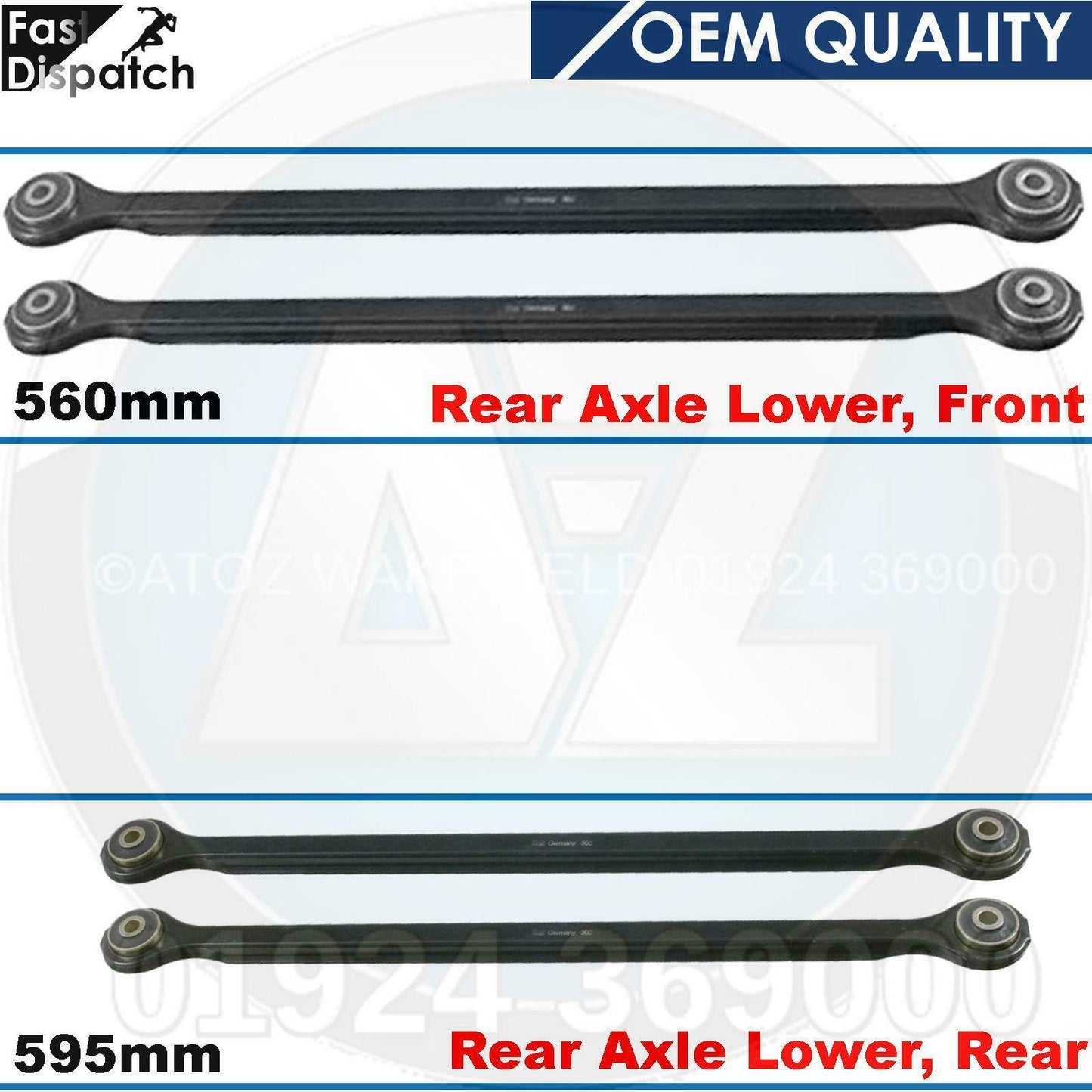 FOR ALFA 147 156 REAR LOWER FRONT TRANSVERSE SUSPENSION ARM ARMS BUSH BUSHES SET